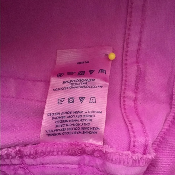 💵LANDS END** NWT! Pin Straight jeans, great color - Picture 4 of 15